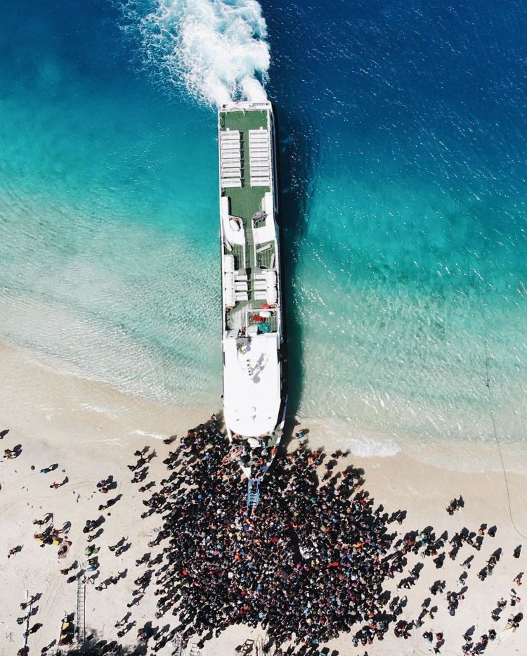 Gili Trawangan Terdampak Parah Gempa Lombok. Begini Potret Kerusakan dan Evakuasinya!