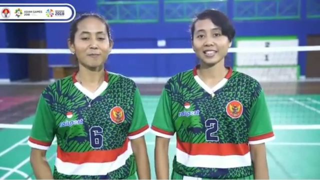 9 Hal Inspiratif dari Lena-Leni. Srikandi Kembar Cabor Sepak Takraw yang Dulu Sempat Jadi Pemulung