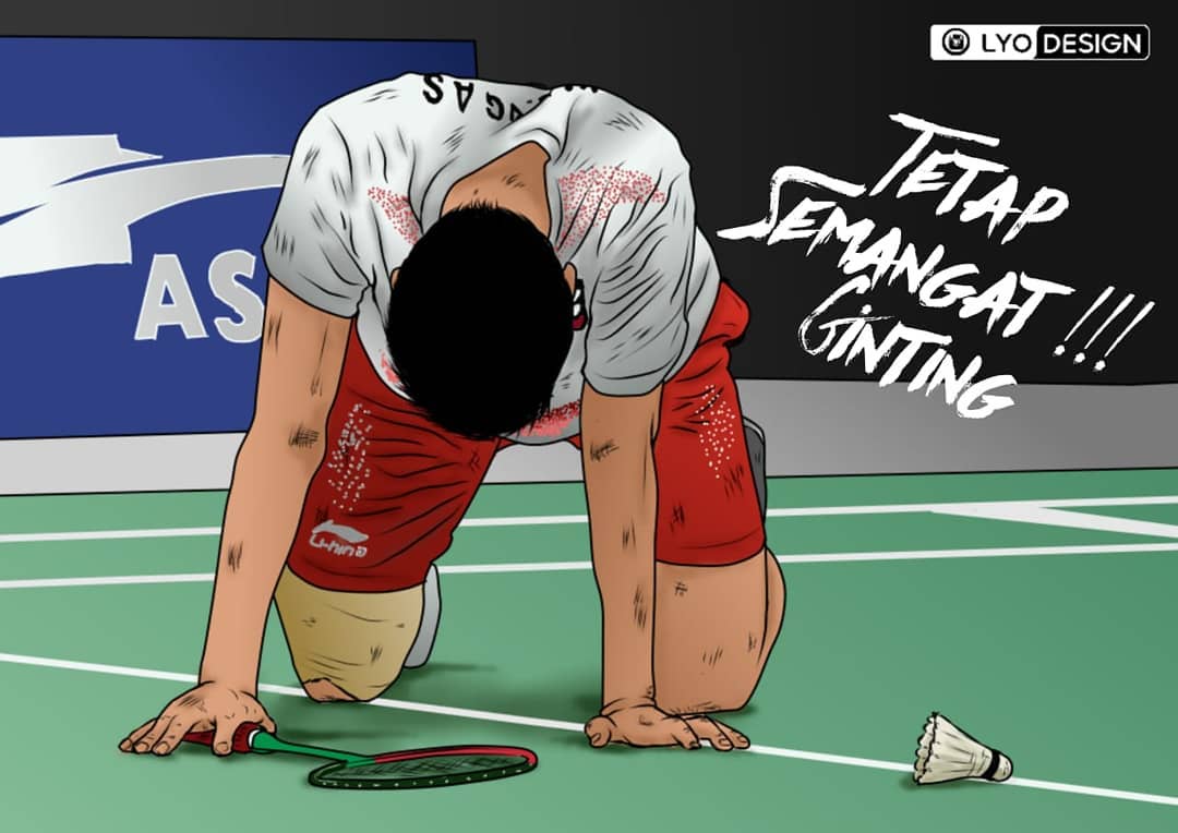 Apresiasi Perjuangan Ginting dalam 13 Ilustrasi ini Sukses Bikin Kita Makin Emosional. Mewek, Kan?