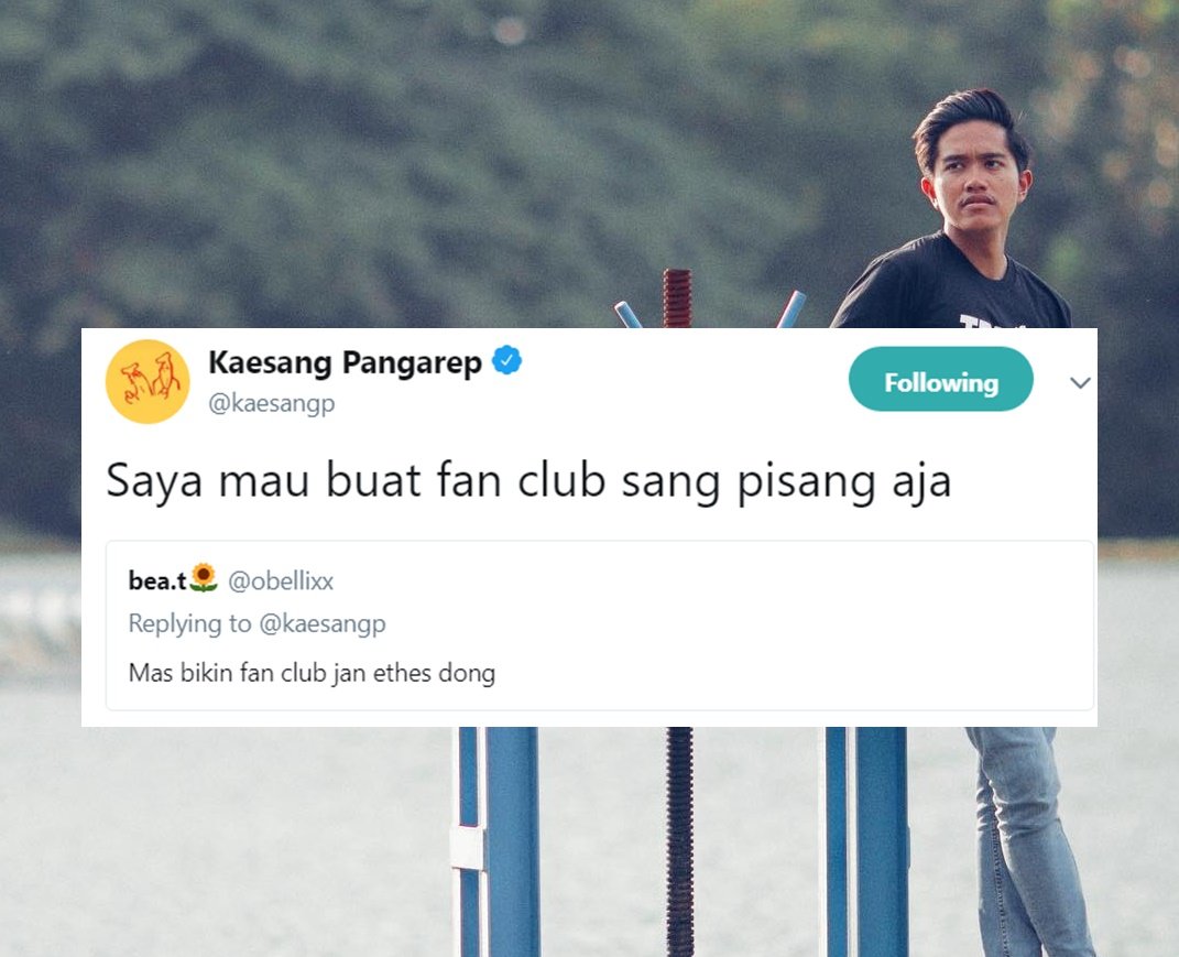 11+ Bukti Betapa Recehnya Kaesang Pangarep di Twitter. Hati-hati, Pamor Selebtweet Bakal Tergeser nih!