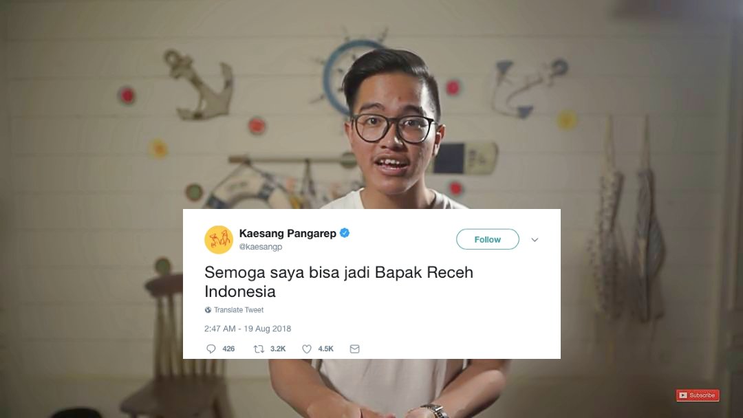 11+ Bukti Betapa Recehnya Kaesang Pangarep di Twitter. Hati-hati, Pamor Selebtweet Bakal Tergeser nih!