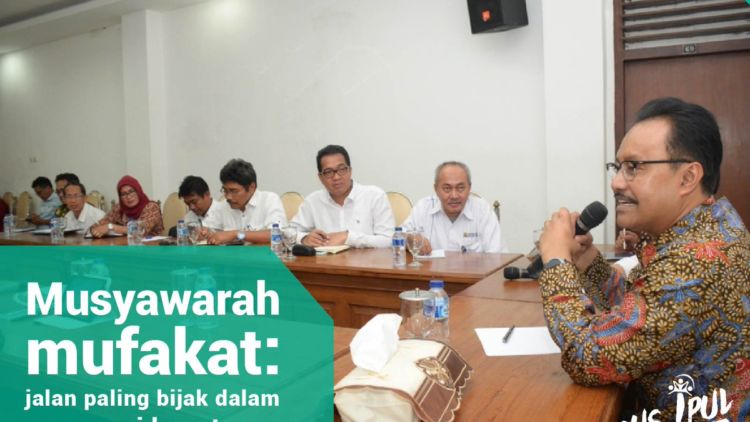 Musyawarah dan Mufakat Lewat Media Sosial