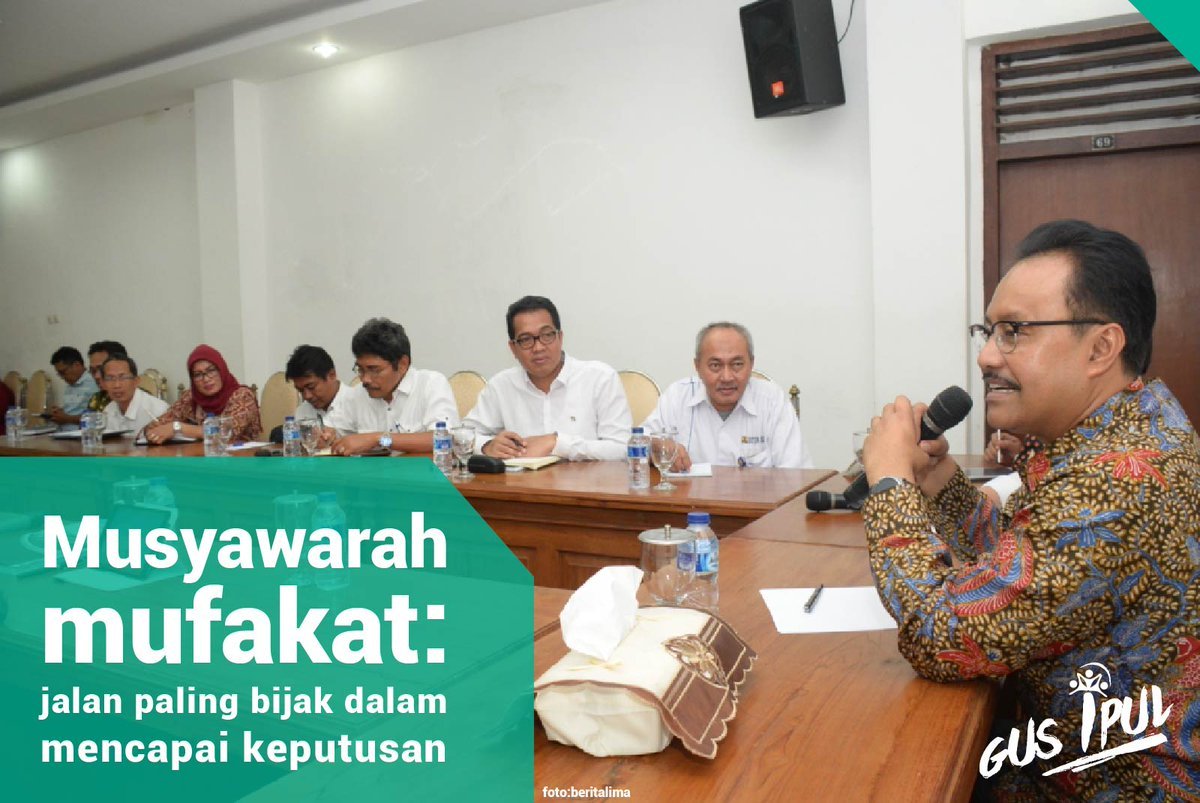 Musyawarah dan Mufakat Lewat Media Sosial