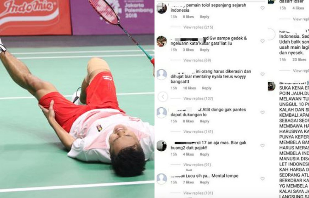 Anthony Ginting Gagal Raih Kemenangan & Alami Cidera Parah. Warganet Malah Bully Habis-habisan