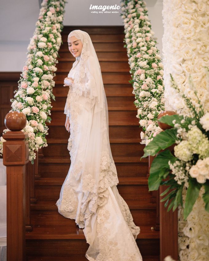 20+ Inspirasi Menata Wedding Veil, si Tudung Pengantin untuk Sempurnakan Momen Istimewa