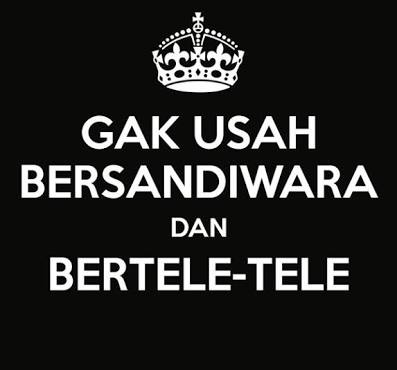 bertele tele banget