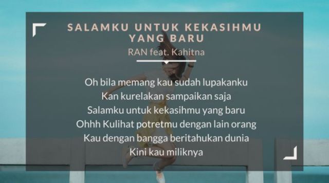 lirik lagu salamku untuk kekasihmu yang baru