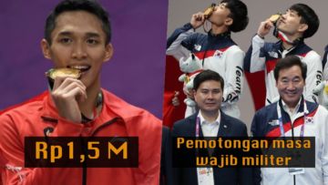 Hadiah Peraih Medali Emas Asian Games dari 7 Negara. Indonesia Dapat 1,5 M, Negara Lain Berapa ya?