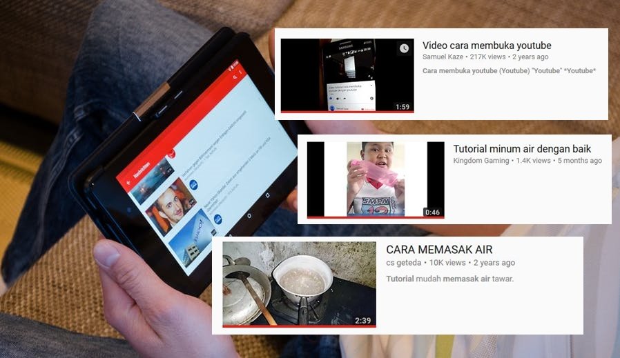 14 Video Tutorial Unfaedah yang Ada di Muka Bumi. Antara Nggak Ada Kerjaan atau Kelewat Kreatif sih~