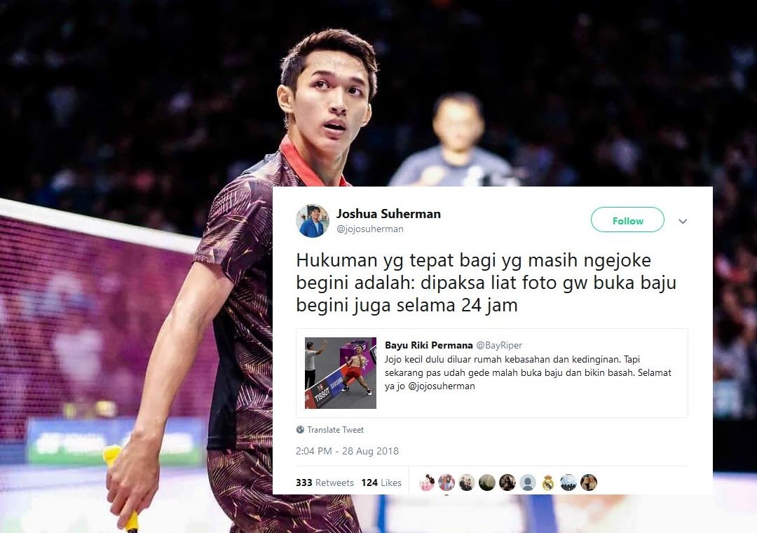 13+ Reaksi Joshua Suherman Saat Warganet Banyak yang Salah Mention. Bu, ini Jojo, Bukan Jonathan! :(