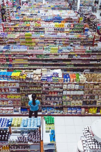 Big Market in Ubud, Indonesia