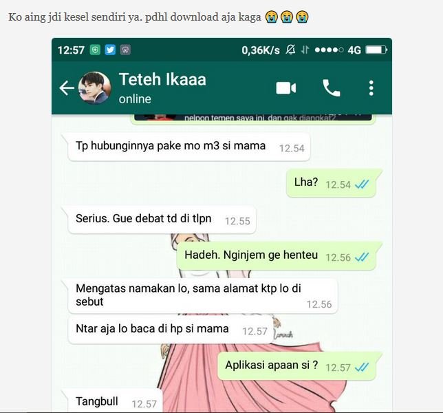 Minjemin KTP ke Teman yang Mau Cairin Poin, Ternyata Malah Dipakai buat Pinjaman Dana Online. Edan!