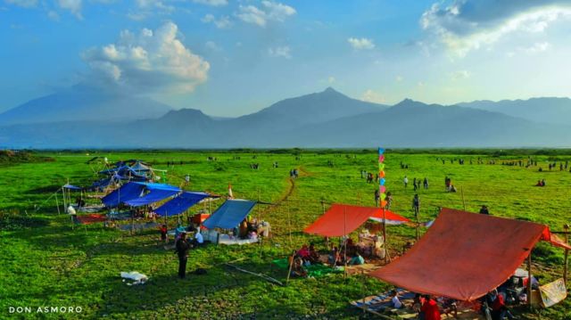 Pemandangan New Sabana Rawa Pening