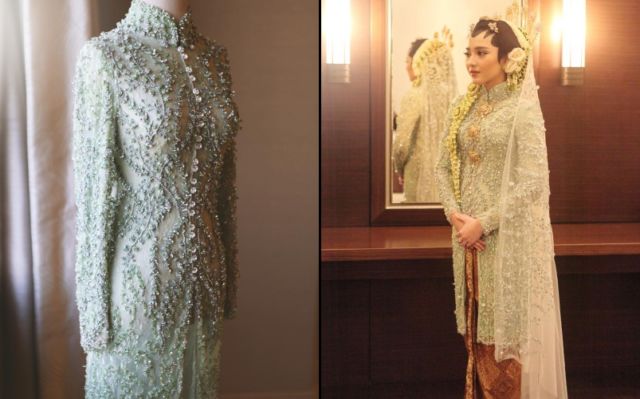 12+ Rupa-rupa Kebaya Bertabur Kristal Swarovski. Lagi Hits buat Lamaran atau Acara Resepsi