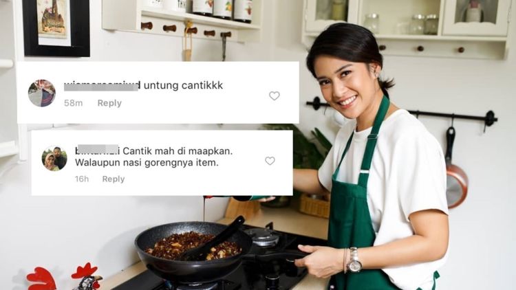 Nasi Goreng Buatan Dian Sastro Terlihat Terlalu Hitam, Muncullah 3 Golongan Warganet yang Berkomentar~