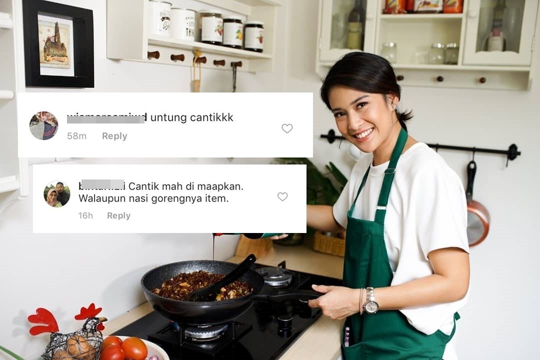 Nasi Goreng Buatan Dian Sastro Terlihat Terlalu Hitam, Muncullah 3 Golongan Warganet yang Berkomentar~