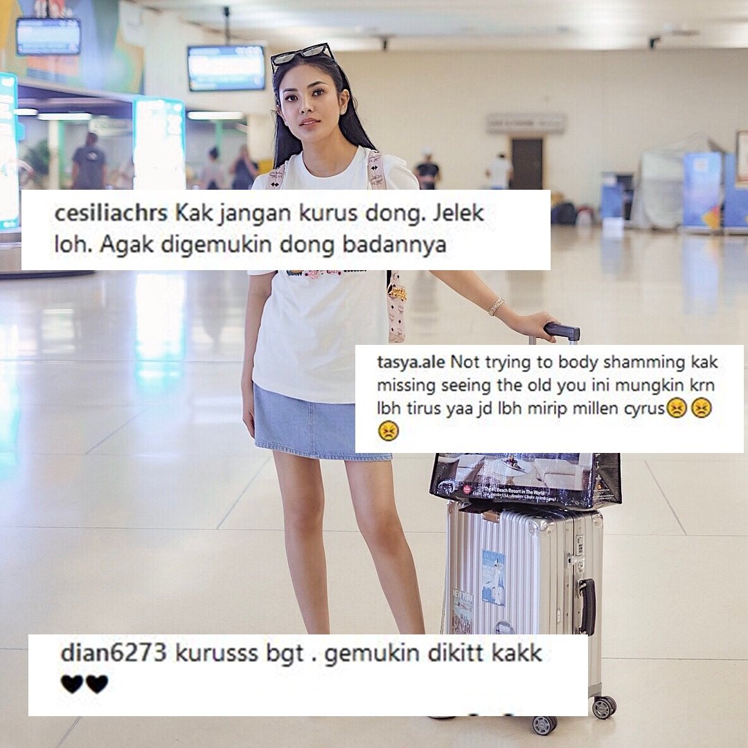 Gemuk Salah, Kurus Salah. Begini Jawaban Menohok Nindy Ayunda buat Warganet yang Selalu Nyinyir