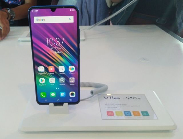 Vivo Resmi Keluarkan Smartphone Terbaru - V11 Pro. Ponsel Canggih dengan Screen Touch ID