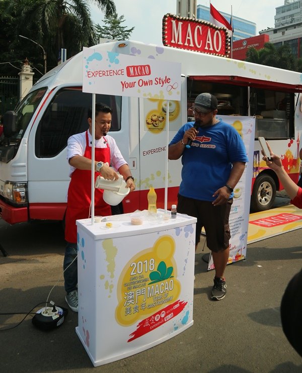 Lewat Food Truck, Macao Perkenalkan Dessert Khas dan Seni Memasak Ala Macao Di Jakarta