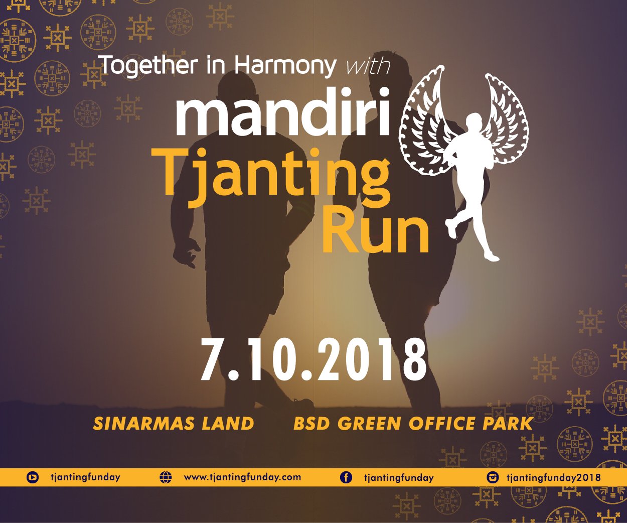 Mandiri Tjanting Run 2018: Merayakan Hari Batik Nasional Sambil Mengangkat Eksotika Batik Jlamprang!