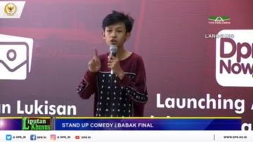 Kritik DPR Lewat Stand Up Comedy, Aji Mantap Tidak Takut ‘Hilang’. Begini Nih Guyonan Berkualitas!