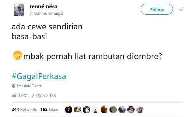 20 Tweet #GagalPerkasa ini Bakal Bikin Kamu Hati-Hati buat Deketin Gebetan. Jangan Sampai Kejadian!