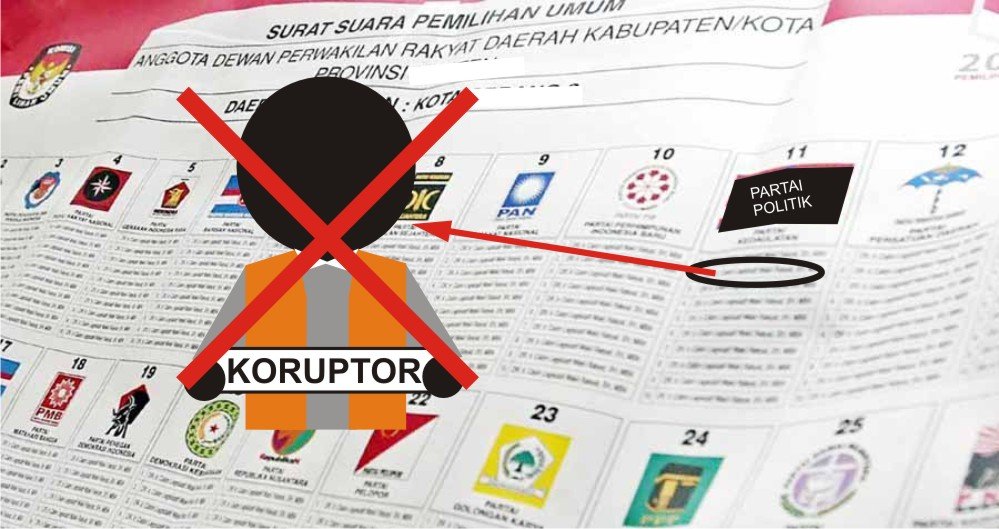 Awas, 38 Nama Caleg ini Mantan Koruptor lho, Jangan Sampai Kamu Pilih