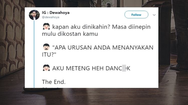 11 Pertanyaan yang Bisa Dijawab Ala Pak Edy, “Apa Urusan Anda Menanyakan Itu?” Kalimat yang Sakti!