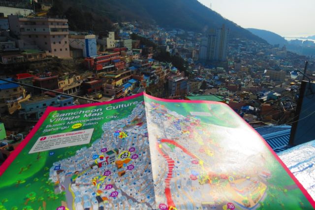 Gamcheon Village, Desa Warna-Warni di Busan Korea Selatan. Dulunya Kumuh Sekarang Instagramable!