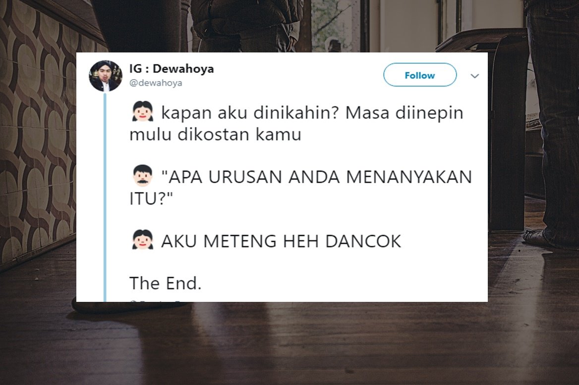 11 Pertanyaan yang Bisa Dijawab Ala Pak Edy, 