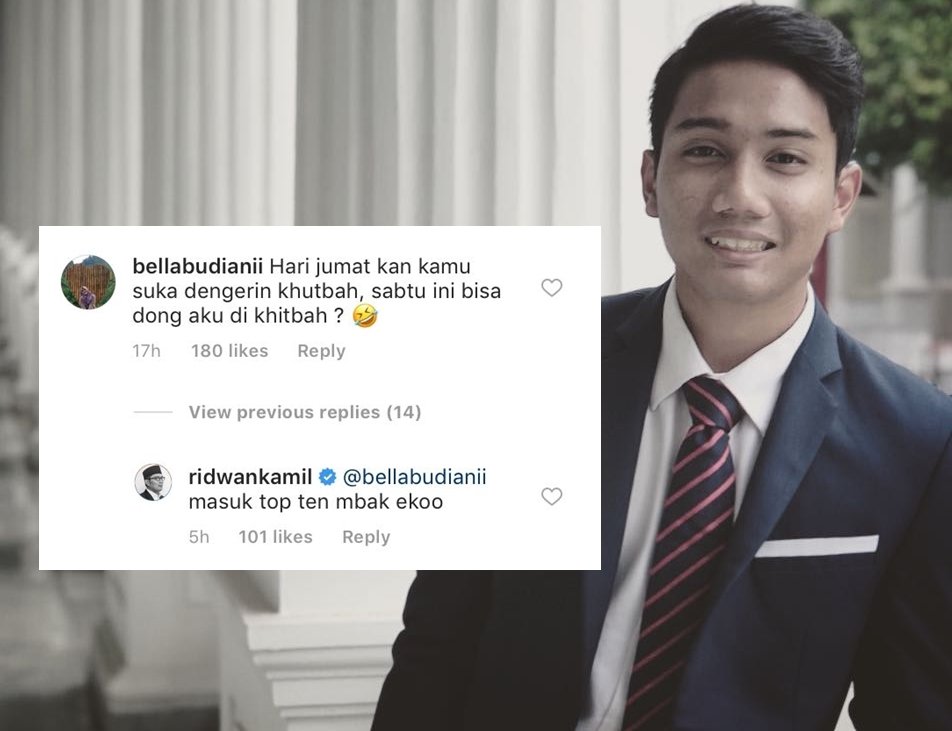 Putra Ridwan Kamil Masih Available, Begini 15 Gombalan Warganet Biar Masuk Kandidat Calon Mantu