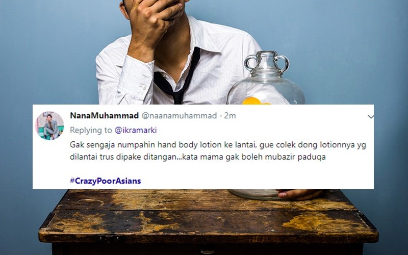 Nggak Mau Kalah, Warganet Turut Ramaikan Tagar #CrazyPoorAsians. Anak Kosan Pasti Paham nih~