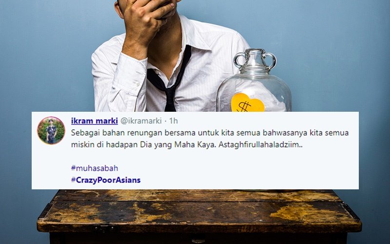 Nggak Mau Kalah, Warganet Turut Ramaikan Tagar #CrazyPoorAsians. Anak Kosan Pasti Paham nih~