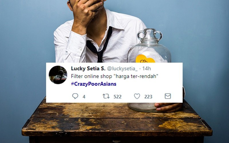 Nggak Mau Kalah, Warganet Turut Ramaikan Tagar #CrazyPoorAsians. Anak Kosan Pasti Paham nih~