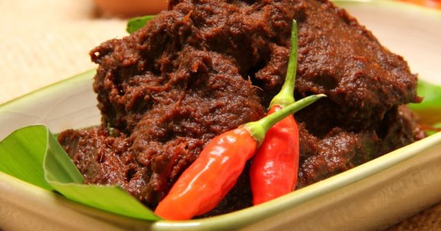 Masakan Indonesia Rendang Daging Sapi