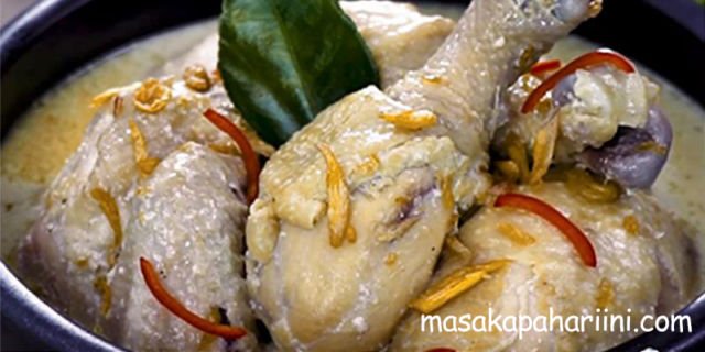 Resep opor ayam sehat