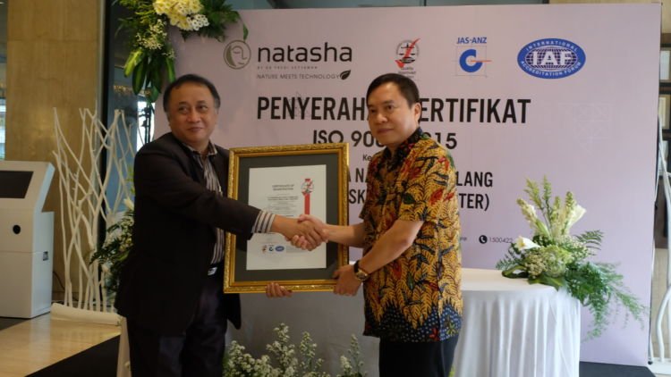 Natasha Mendapatkan Sertifikasi ISO 9001:2015, Apa Saja yang Dinilai?