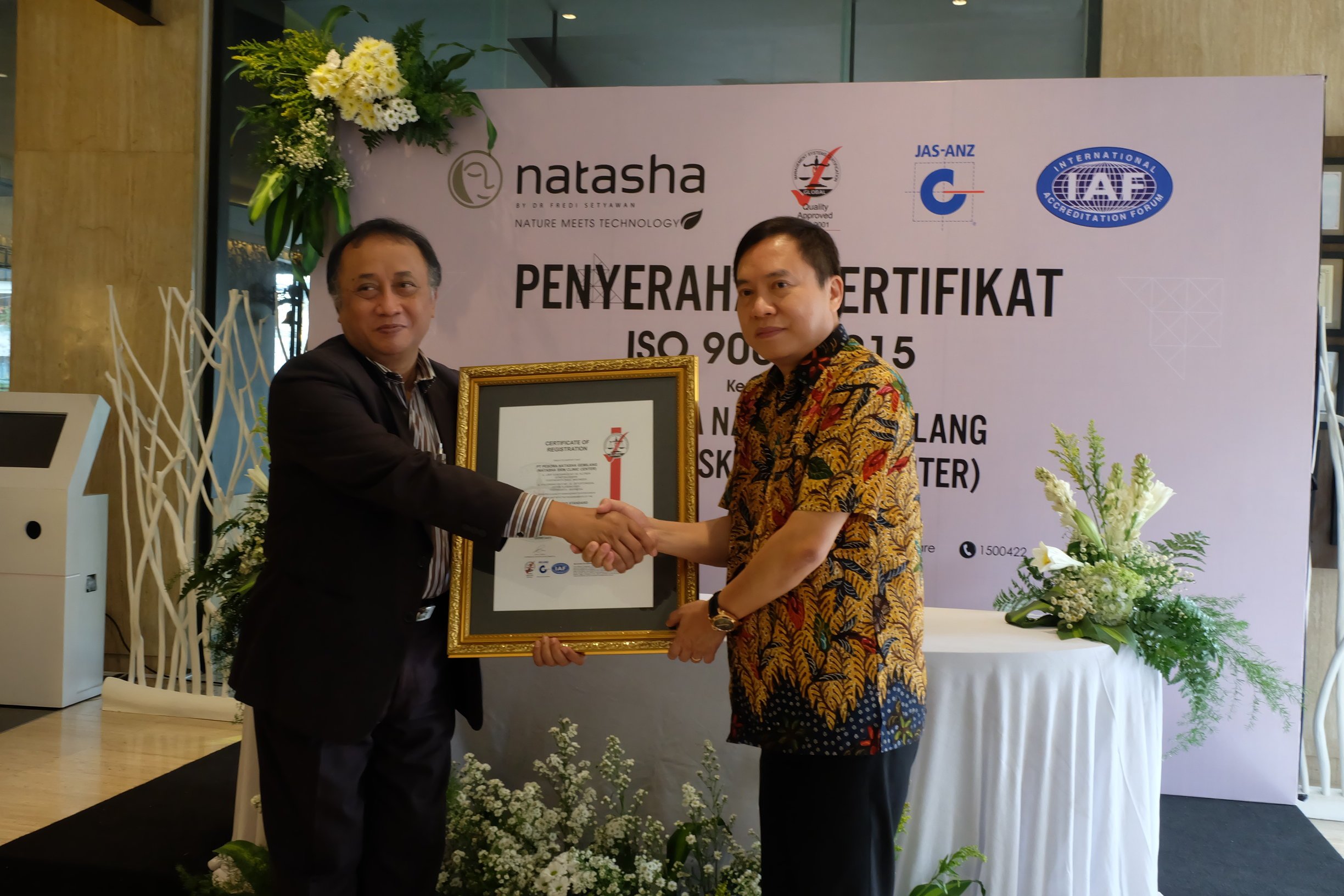 Natasha Mendapatkan Sertifikasi ISO 9001:2015, Apa Saja yang Dinilai?