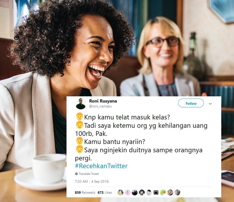 Hati-Hati Baca 15 Tweet Receh ini. Selain Bikin Ngakak Nggak Berhenti, Kamu Juga Bisa Emosi~