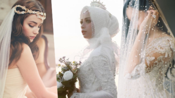 20+ Inspirasi Menata Wedding Veil, si Tudung Pengantin untuk Sempurnakan Momen Istimewa