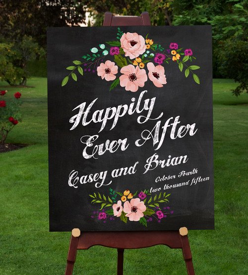 12+ Inspirasi Wedding Sign Gaya Rustic untuk Pernikahan. Lebih dari Sekadar Penanda Tamu Undangan!