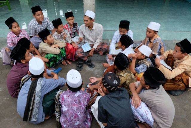 Di pesantren