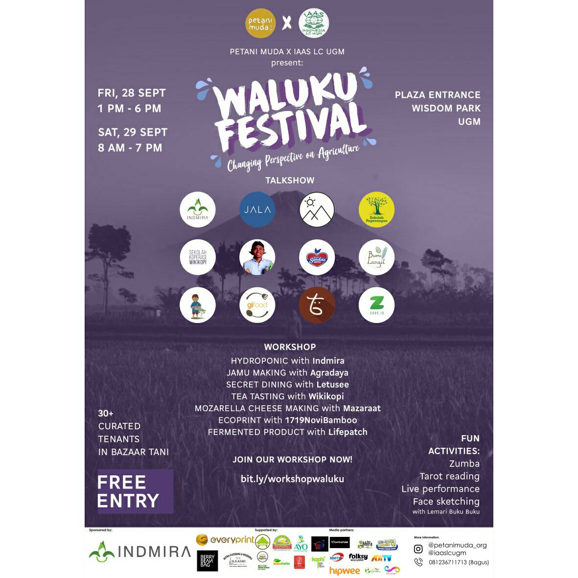 Menyongsong Waluku Festival, Event Bertema Pertanian yang Digelar Khusus untuk Generasi Muda!