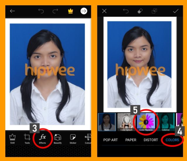 Cara Mengubah Warna Background Pasfoto dengan Ponsel dengan Cepat