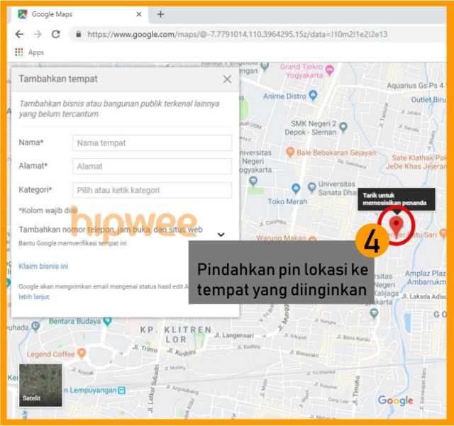 Inilah 5 Langkah Memasukkan Lokasi ke Google Maps. Solusi Buat Lokasi Pernikahan yang Sulit Dicari