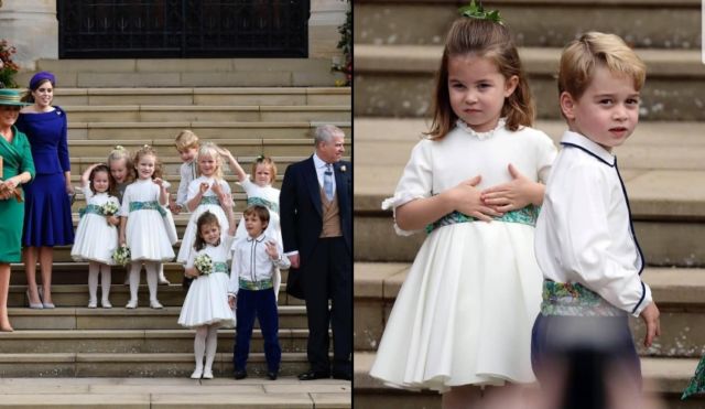 Detail Pernikahan Putri Eugenie dari Inggris dengan Gaun Pengantinnya yang Mengekspos Bekas Luka