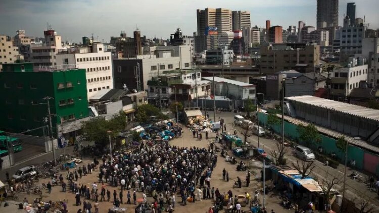 Potret Kota Kamagasaki, Kota Paling Kumuh di Jepang yang Dihapus dari Peta! Kenapa ya Sebabnya?