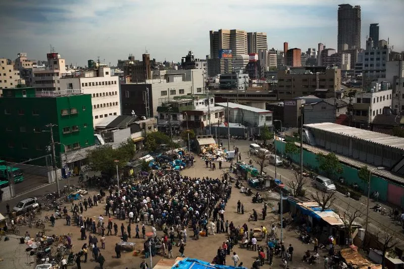 Potret Kota Kamagasaki, Kota Paling Kumuh di Jepang yang Dihapus dari Peta! Kenapa ya Sebabnya?