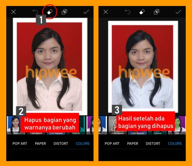 Cara Mengubah Warna Background Pasfoto dengan Ponsel dengan Cepat