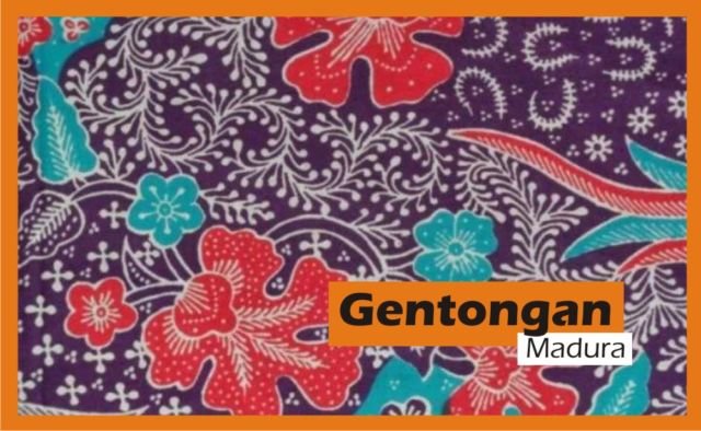 batik gentongan madura